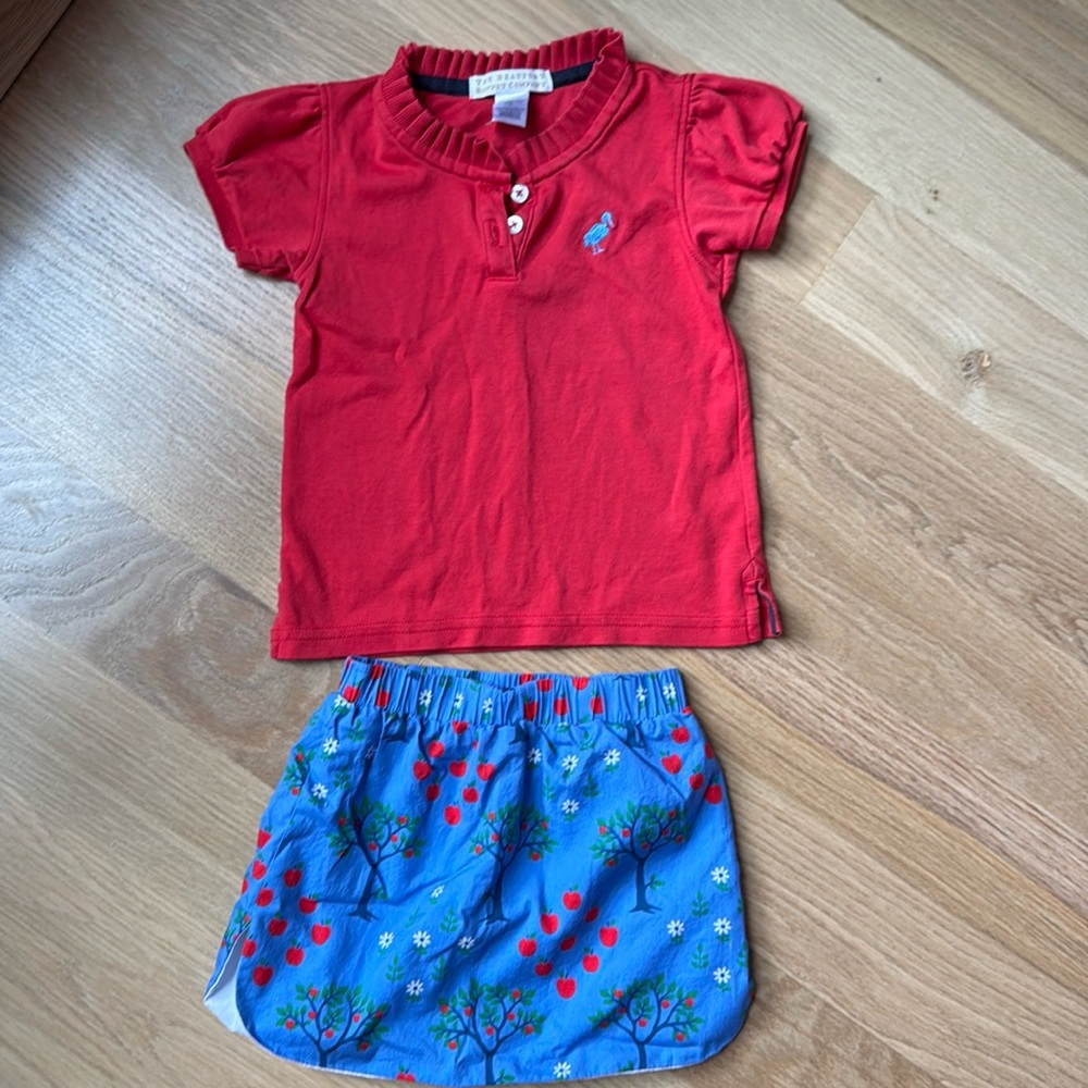 Beaufort bonnet top and skirt
